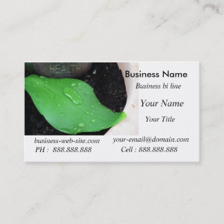 Healthy Business Card