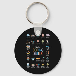 Healthy Coping Skills Psychologist Mental Health A Key Ring