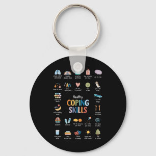 Healthy Coping Skills Psychologist Mental Health A Key Ring