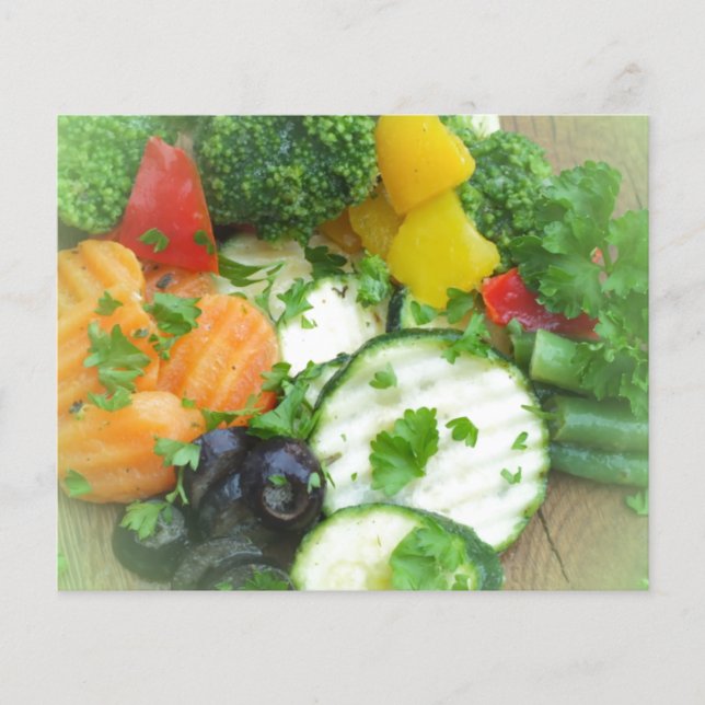 Healthy eating background flyer (Front)