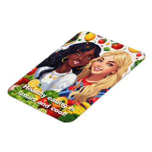 Healthy Eating Flexible Magnet