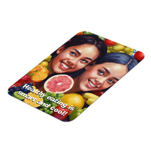 Healthy Eating Flexible  Magnet (Left Side)