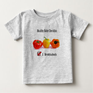 Healthy (Filipino) Baby Checklist T-Shirt