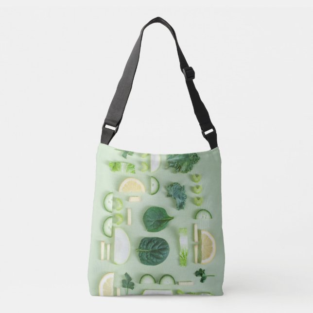 Healthy Food Crossbody Bag (Front)