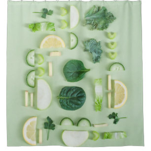 Healthy Food Shower Curtain