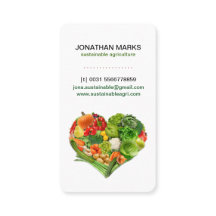 Healthy Fruits Vegetables Heart Business