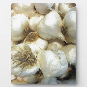 Healthy Garlic Plaque
