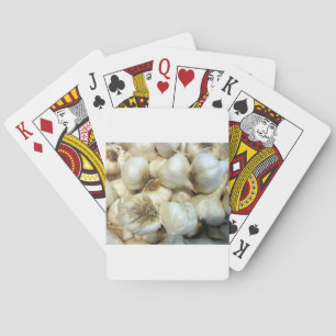 Healthy Garlic Playing Cards