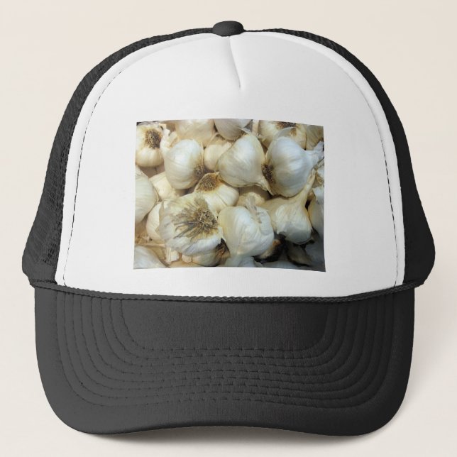 Healthy Garlic Trucker Hat (Front)