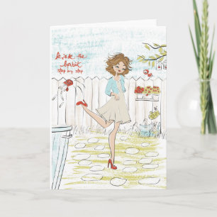 Healthy Greetings Card (Kick the Habit)