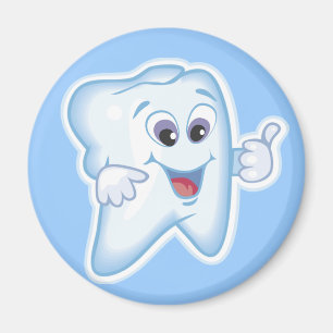 Healthy Happy Tooth Magnet