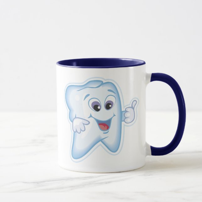 Healthy Happy Tooth Mug (Right)