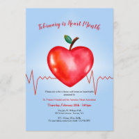 Healthy Heart Invitation