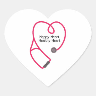 Healthy Heart Sticker