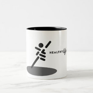 Healthy Life Corporate Branding Coffee Mug