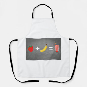 Healthy lifestyle design apron