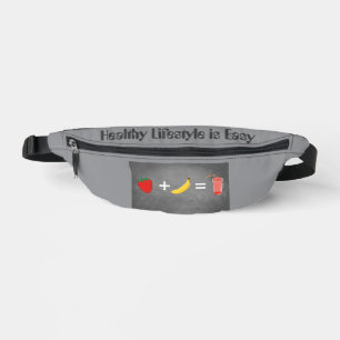 Healthy lifestyle design bum bags