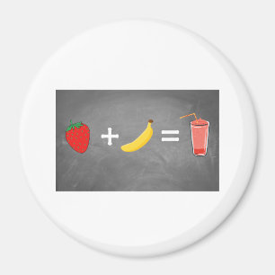 Healthy lifestyle design magnet