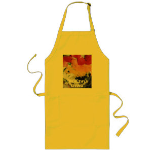 HEALTHY LIVING LONG APRON