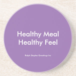 Healthy Meal Coaster