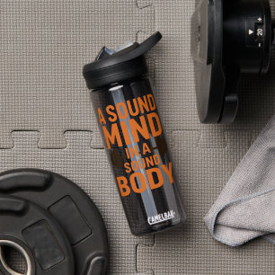 Healthy Mind Healthy Body Motivational Water Bottl Bottle