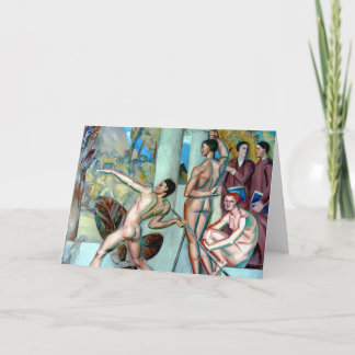 Healthy Mind in a Healthy Body Fine Art Card