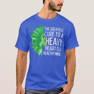 Healthy Mind Sunflower Mental Health Awareness 162 T-Shirt
