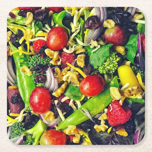 Healthy Salad Coasters (Front)