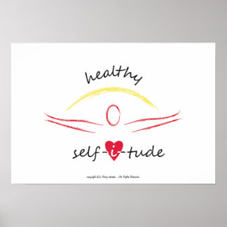 Healthy Selfitude poster