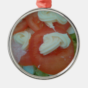 Healthy Spring Salad Metal Tree Decoration