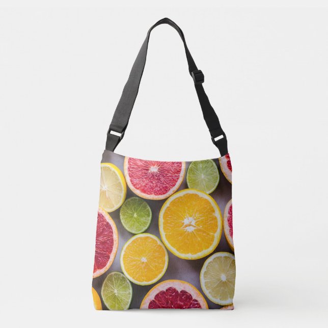 Healthy Vegetables Crossbody Bag (Front)