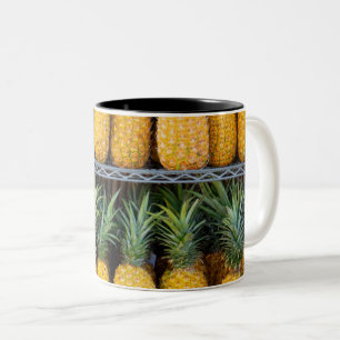 Healthy Vegetables Two-Tone Coffee Mug