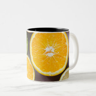 Healthy Vegetables Two-Tone Coffee Mug
