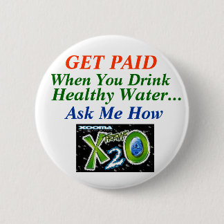 Healthy Water Loss 6 Cm Round Badge