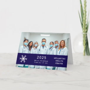 Healthy Wishes Healthcare Christmas Greeting Card