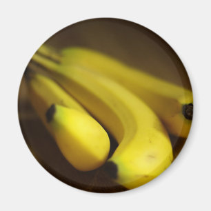HEALTHY YELLOW BANANAS MAGNET