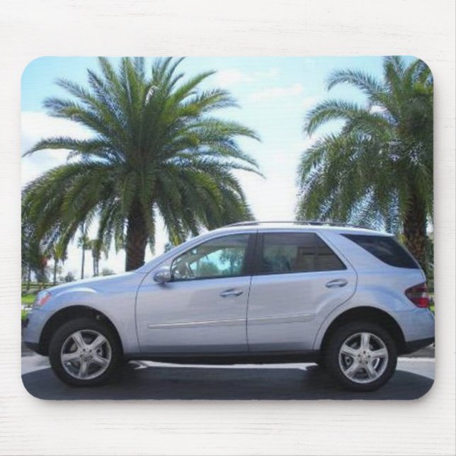 HealthyCoffee Mercedes ML350 Luxury Car Mouse Pad (Front)