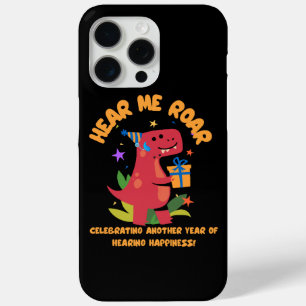 Hear me roar Cochlear Implant Hearing Birthday iPhone 15 Pro Max Case