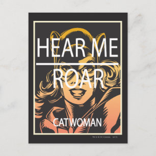 Hear Me Roar Postcard