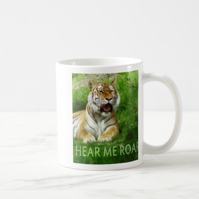 Hear me roar Tiger Mug (Right)