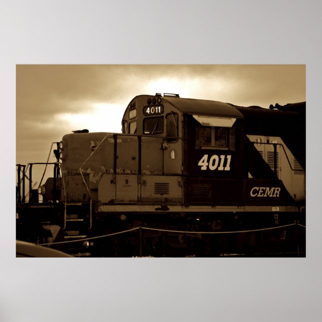 Hear My Train Acomin' Print (Front)