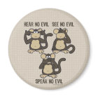 Hear No Evil Monkeys - New