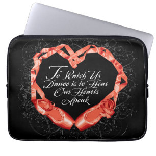 Hear Our Ballet Hearts Laptop Sleeve