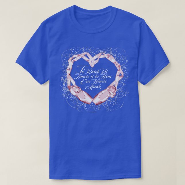 Hear Our Ballet Hearts T-Shirt (Design Front)