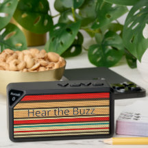 "Hear the Buzz" Customisable Bluetooth Speaker