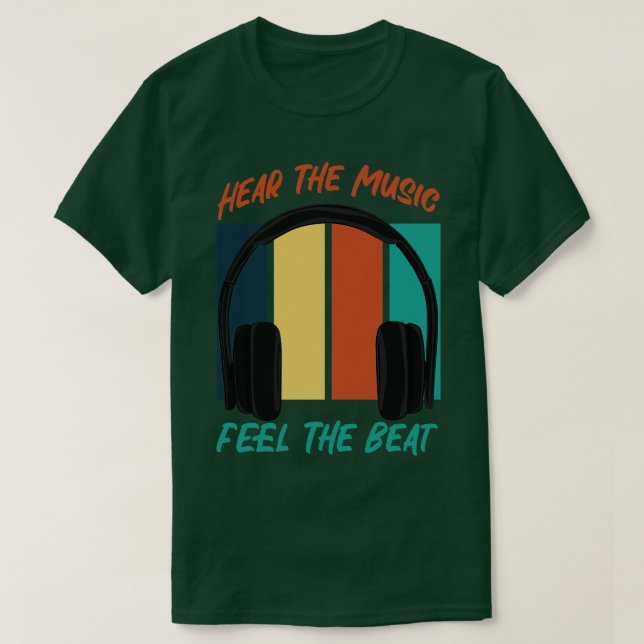 Hear The Music  T-Shirt (Design Front)