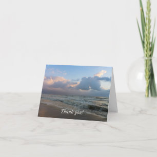 Hear The Waves Thank You Card