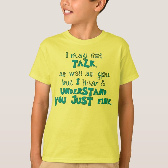 Hear & Understand T-Shirt (Front)