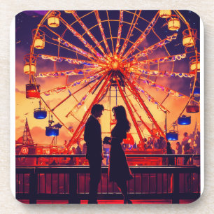 HEARD PLASTIC COASTER