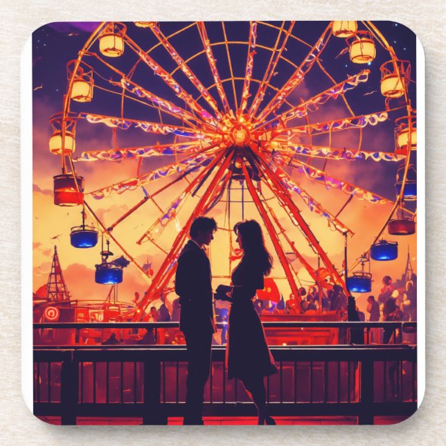 HEARD PLASTIC COASTER (Front)